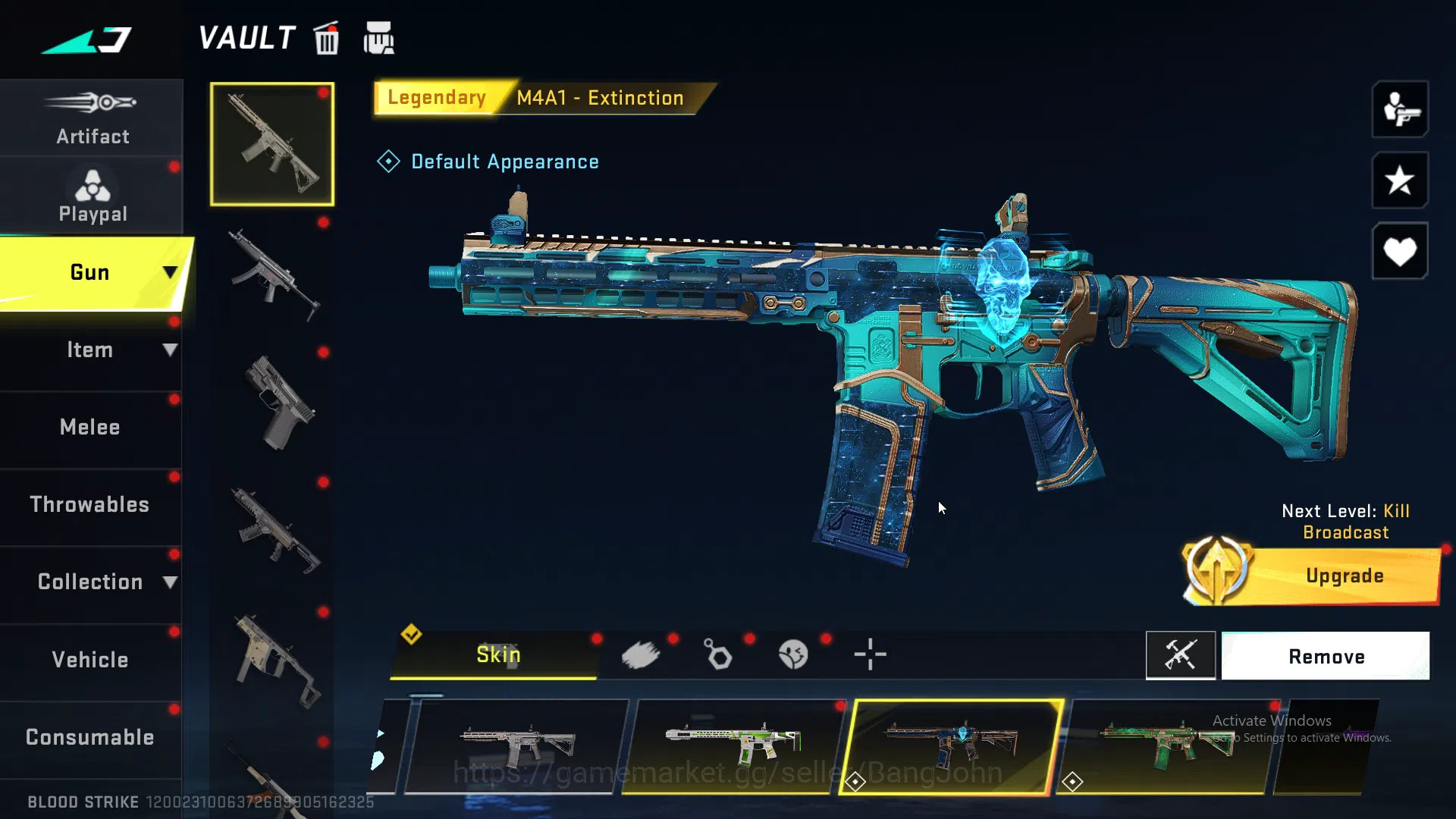Blood Strike Accounts ASIA | Collab SCAR-EVA-08 | 2 Limited Weapon | 6 U image 2