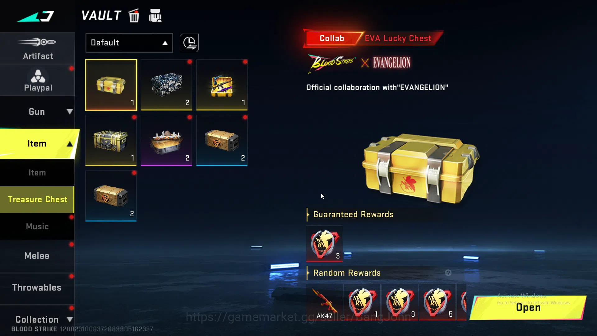 Blood Strike Accounts ASIA | Collab SCAR-EVA-08 | 2 Limited Weapon | 6 U image 20