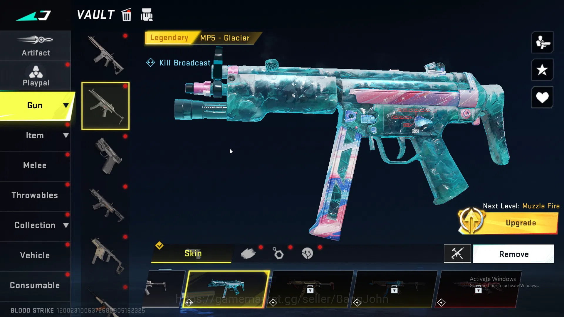 Blood Strike Accounts ASIA | Collab SCAR-EVA-08 | 2 Limited Weapon | 6 U image 3