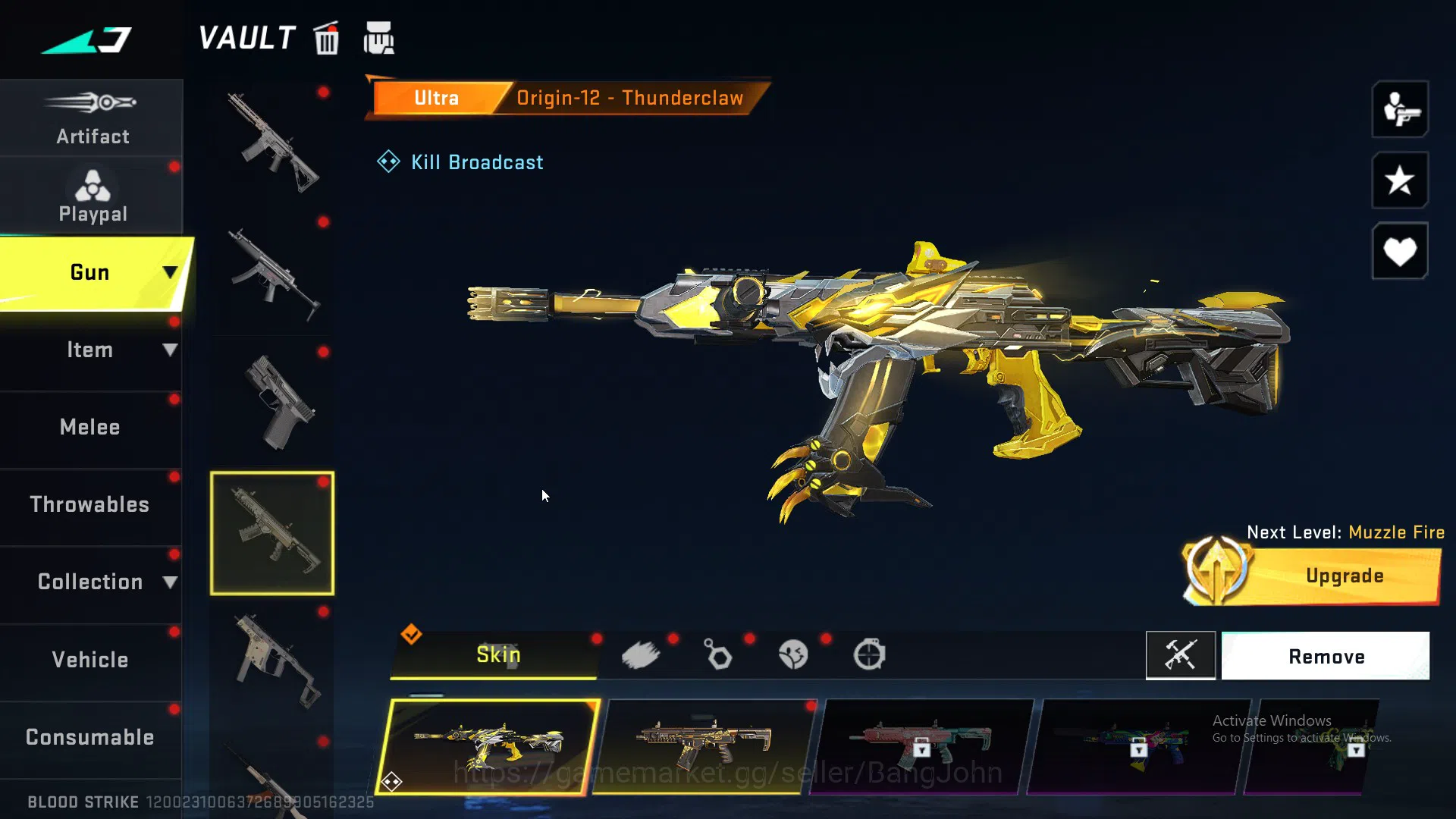 Blood Strike Accounts ASIA | Collab SCAR-EVA-08 | 2 Limited Weapon | 6 U image 5