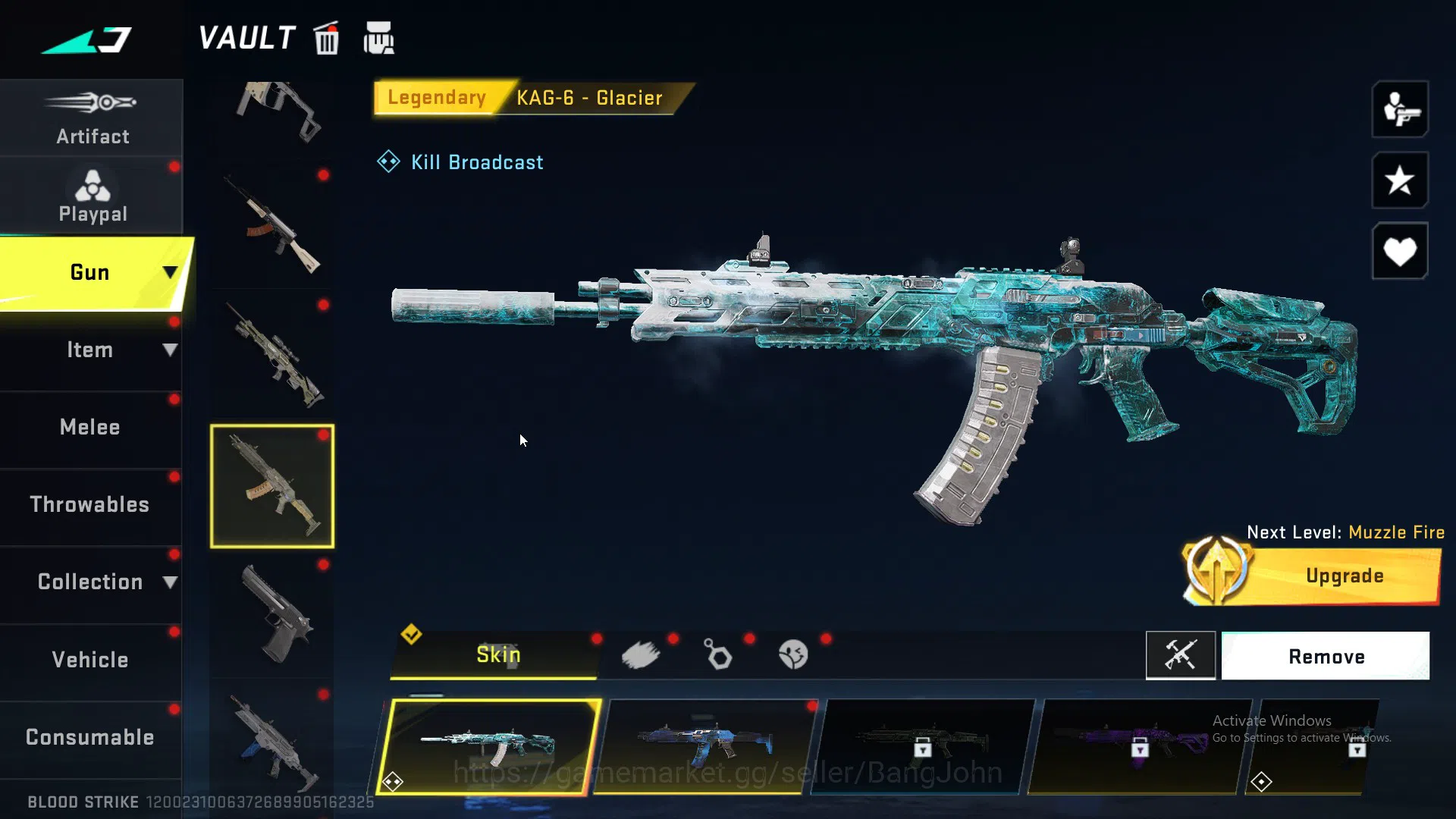 Blood Strike Accounts ASIA | Collab SCAR-EVA-08 | 2 Limited Weapon | 6 U image 8