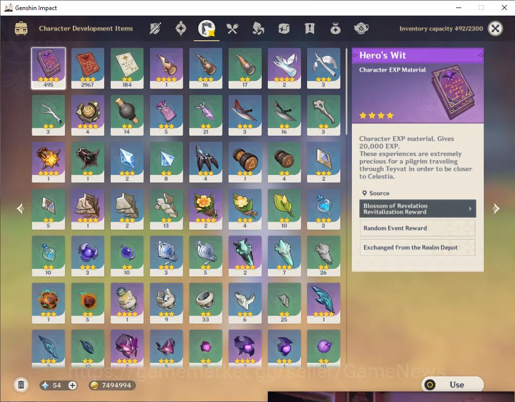 Genshin Impact Accounts ASIA|AR 53|4 Limited +3(*5Weapon)|(Chiori+Sign)Ski image 6