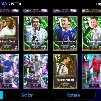 eFootball Accounts Legends & Iconic Players Android|PW 3228|EPIC Baggio Chiellini Totti Suarez MassaimoOddo Cantona