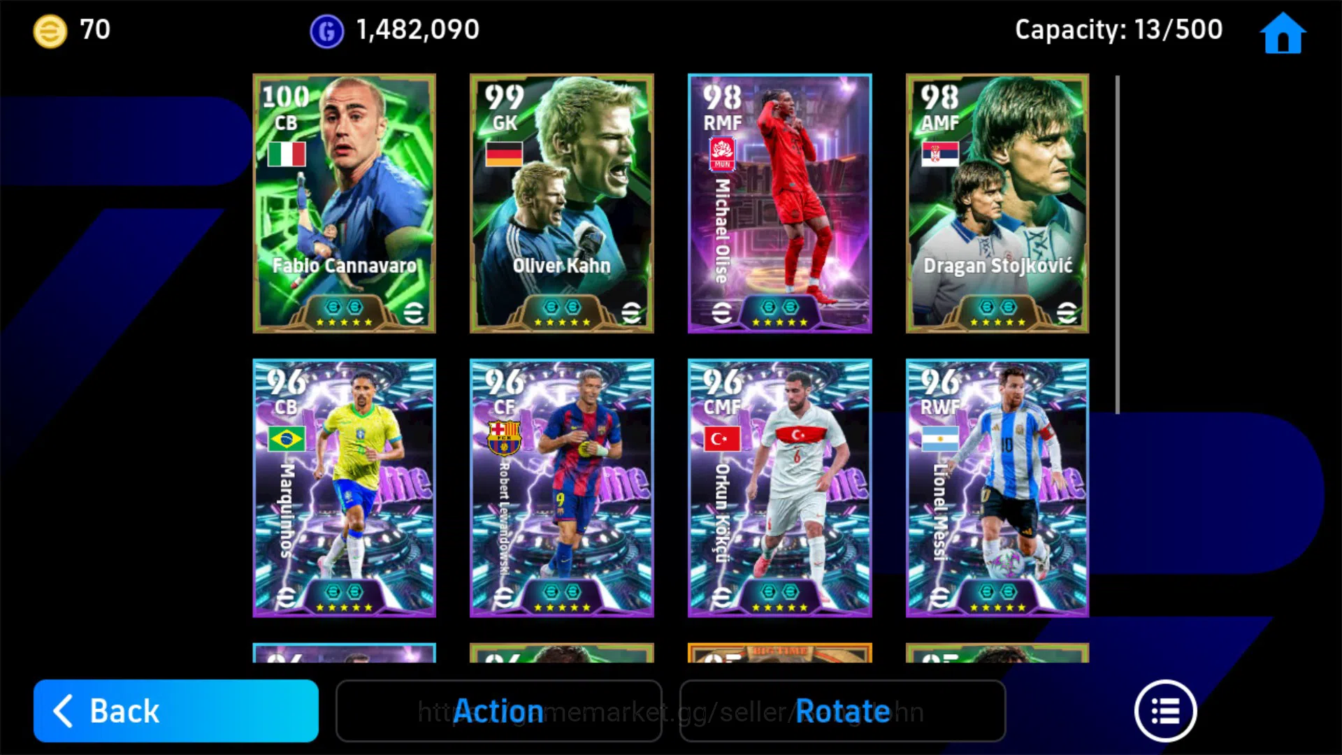 eFootball Accounts Android Power 3164 | Michael Olise Show Time | Fab image 3