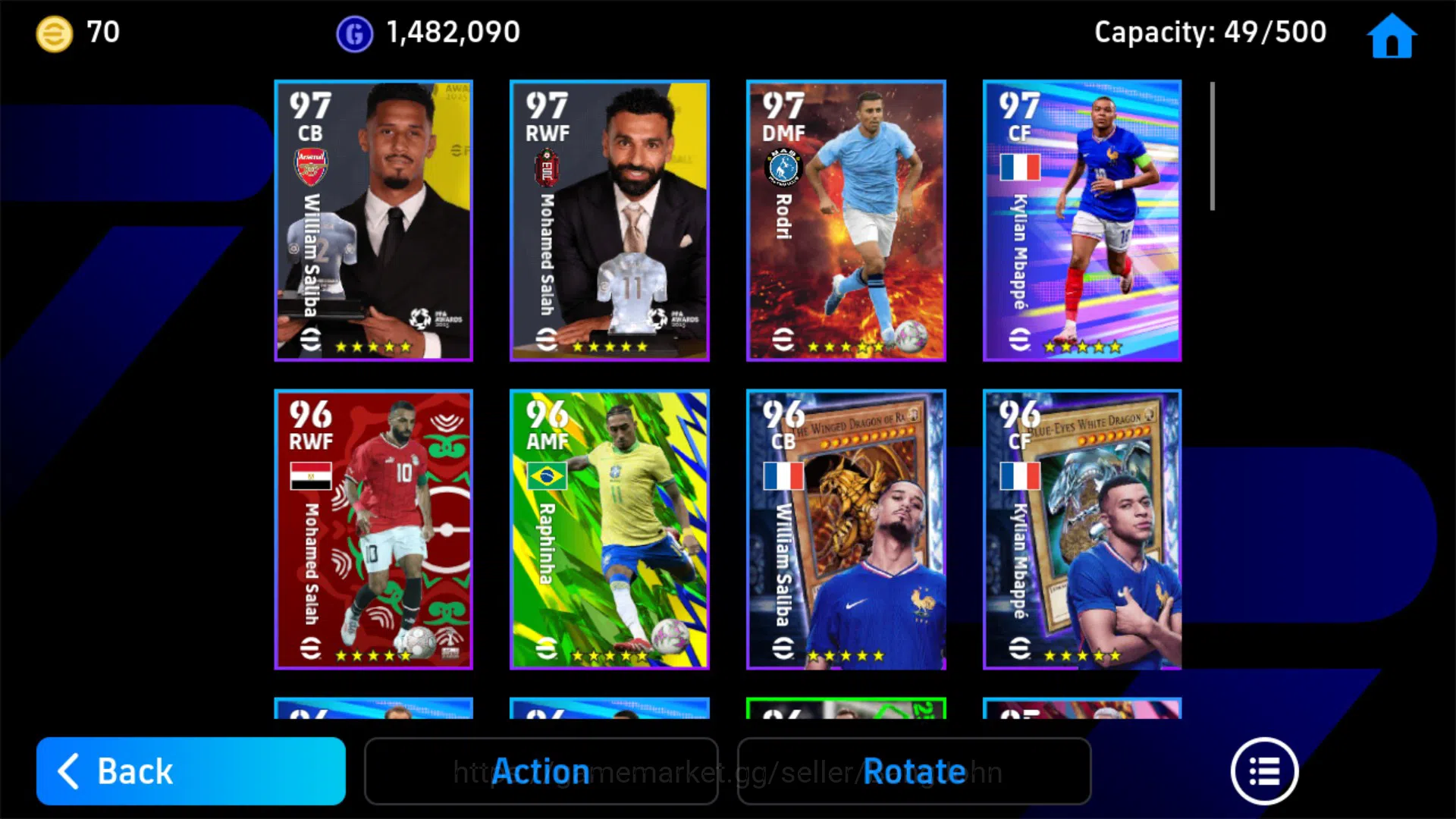 eFootball Accounts Android Power 3164 | Michael Olise Show Time | Fab image 5