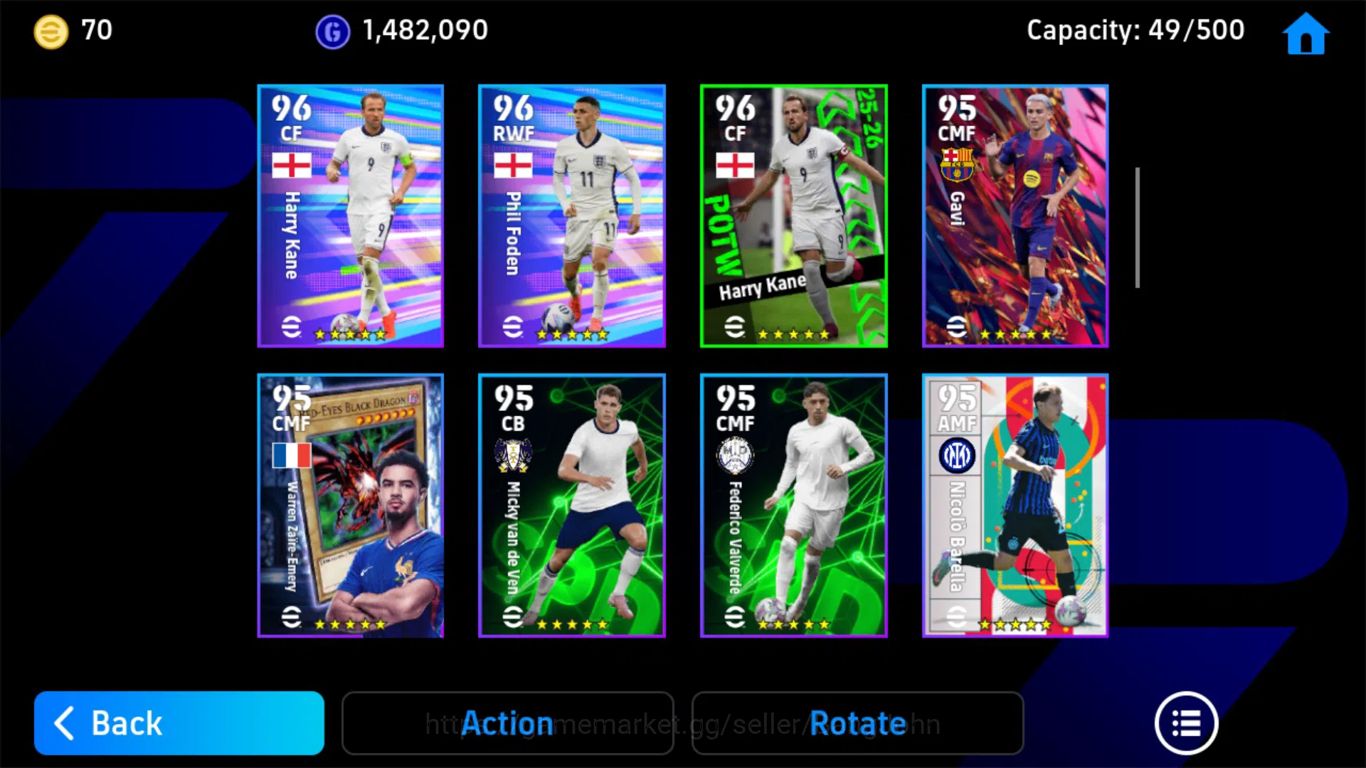 eFootball Accounts Android Power 3164 | Michael Olise Show Time | Fab image 6