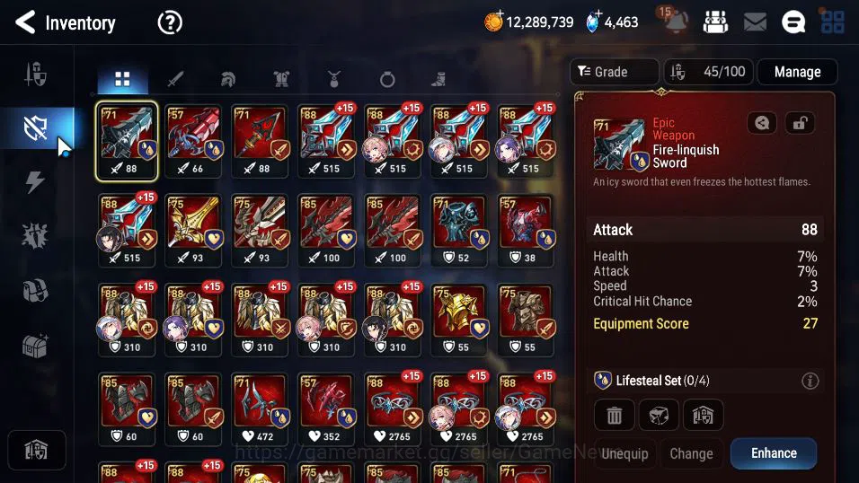 Epic Seven Accounts GLOBAL Unverif|New Era|4 ML(Salome,NM Luna,Ruele o image 10