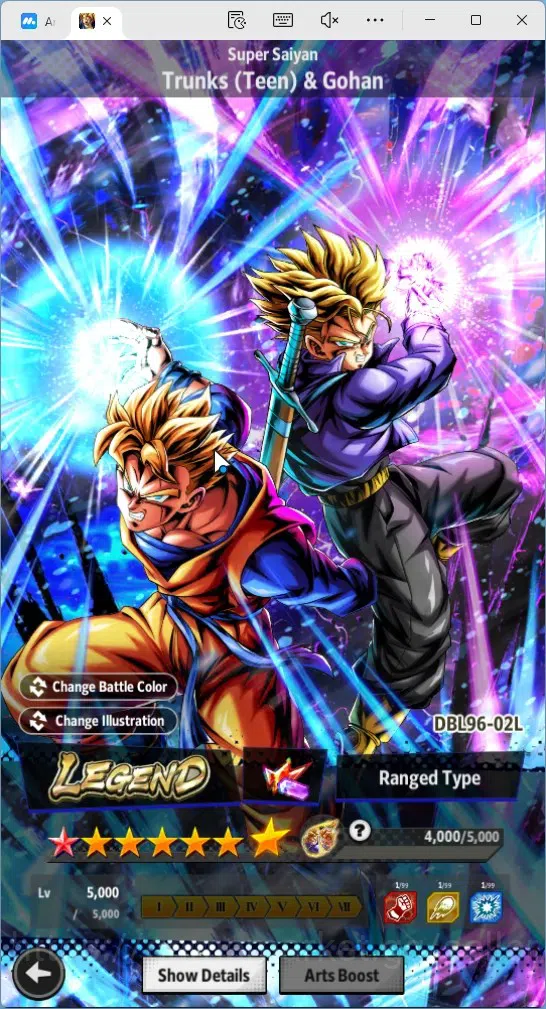 Dragon Ball Legends Accounts Global | Lvl 157|354M Total Power|3 LR|5 UL|LR Bro image 7