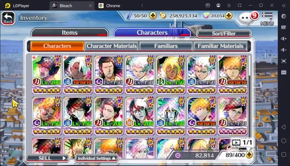 Bleach: Brave Souls Accounts Starter GLOBAL |20K ORB+freshStory|Ichigo DreamTeam,ToshiroTYBW25,Rangiku 15