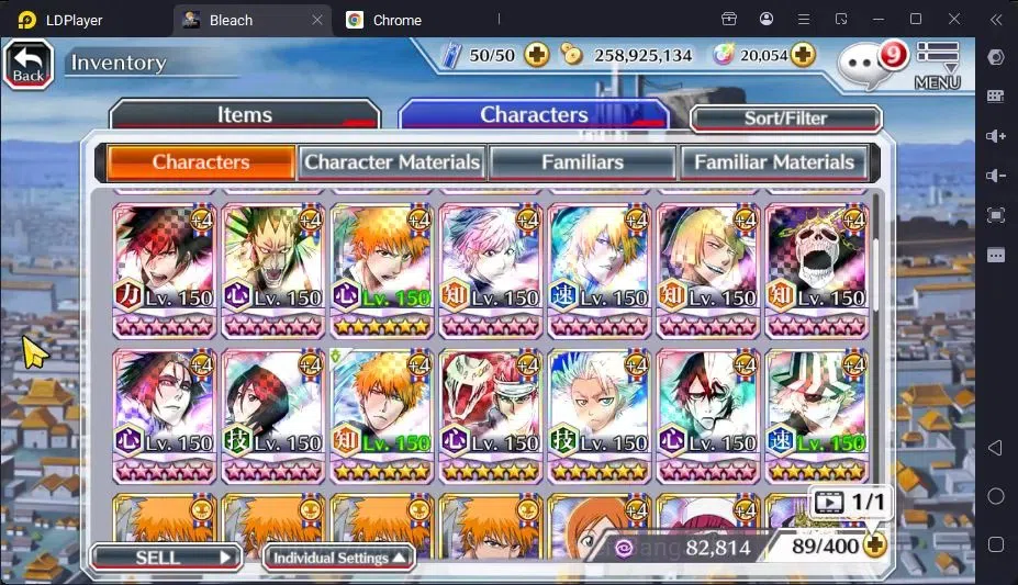 Bleach: Brave Souls Accounts Starter GLOBAL |20K ORB+freshStory|Ichigo DreamTeam,ToshiroTYBW25,Rangiku 16