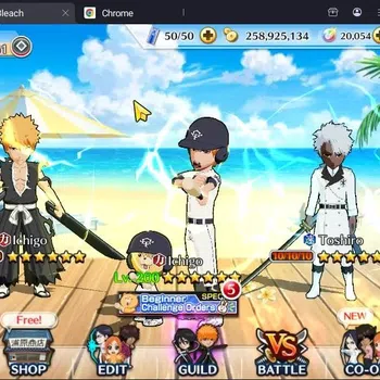Bleach: Brave Souls Accounts Starter GLOBAL |20K ORB+freshStory|Ichigo DreamTeam,ToshiroTYBW25,Rangiku