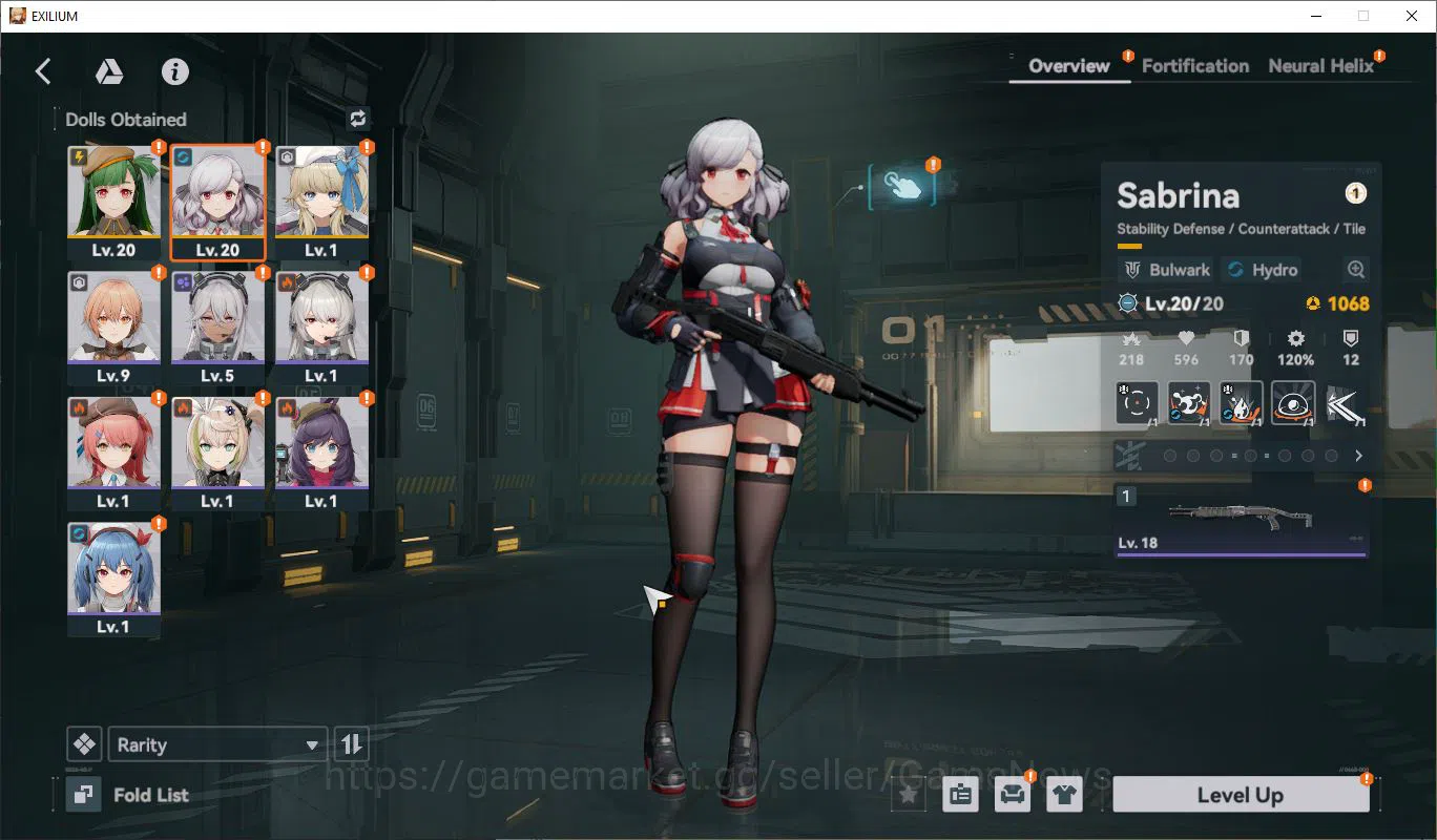 Girls' Frontline Accounts GlobalDarkwinter| Starter Belka,Sabrina,Vepley |Ge image 8