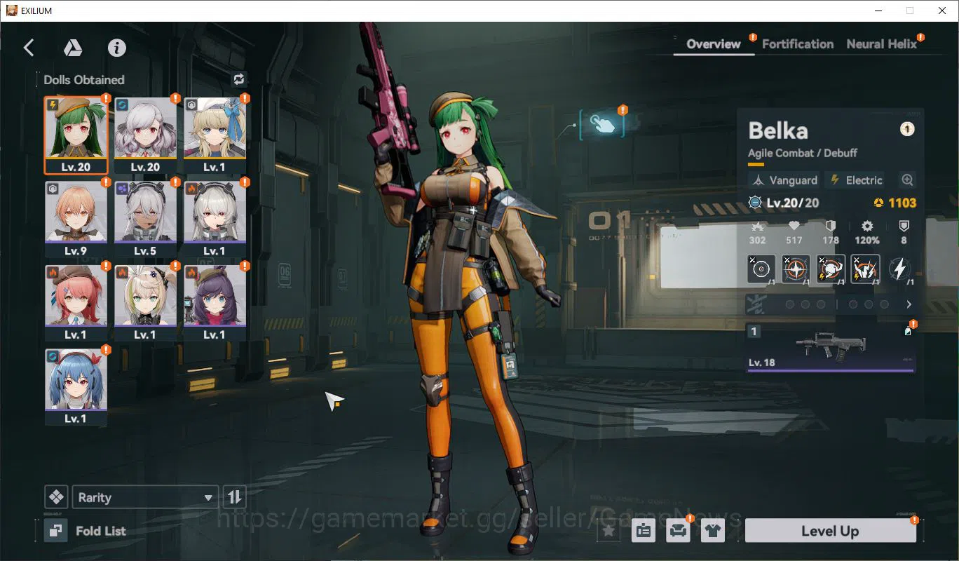 Girls' Frontline Accounts GlobalDarkwinter| Starter Belka,Sabrina,Vepley |Ge image 9