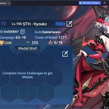 Mobile Legends: Adventure Accounts Global | LV 190 | 220M Power | Camp 63-19 | VIP 10 | 34 Awakening | Hero 301 | 5 UR | 7