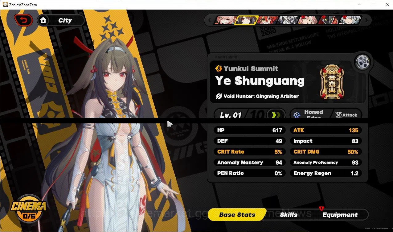 Zenless Zone Zero Accounts ASIA IK 13|Starter S1 Prologue|2 Limited [Ye Shung image 13