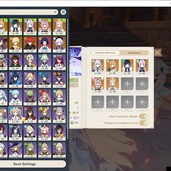 Genshin Impact End Game Asia|AR 57|Skirk PremTeam|6 Limited+7(*5WEP)|[Skir image 1
