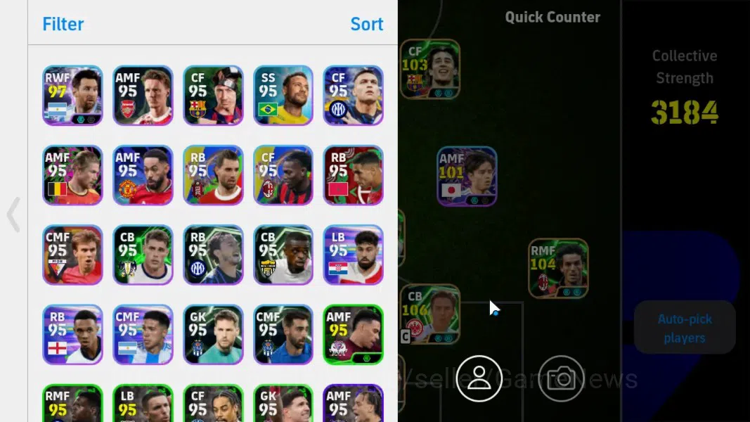 eFootball Accounts Android|BigTime Ibrahimovic,Epic Makoto Hasebe,S.G image 2