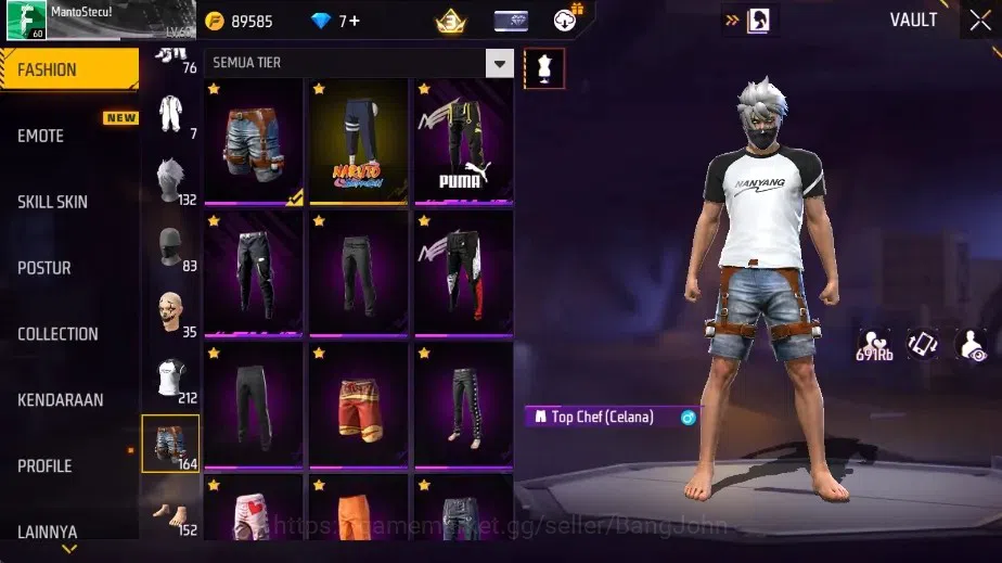 Free Fire Accounts Indonesia|M1887-Emerald Power & Hand Of Hope|Katan image 12