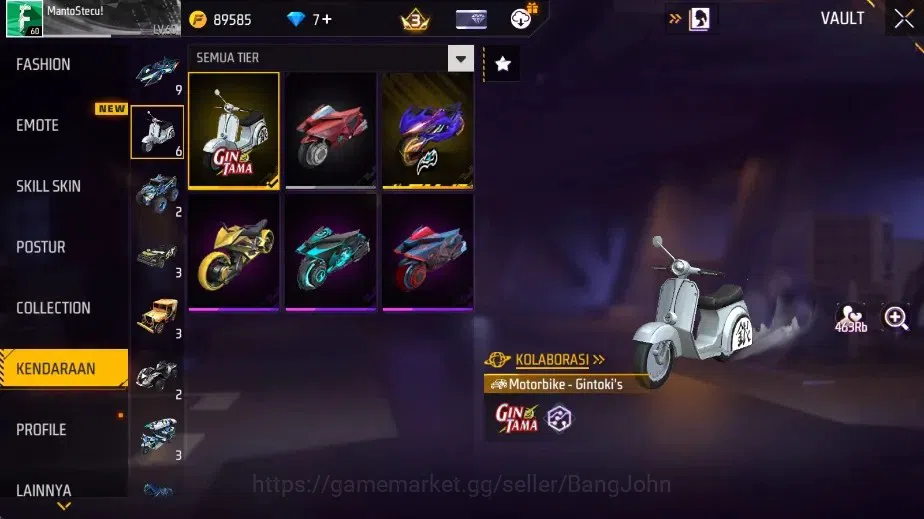 Free Fire Accounts Indonesia|M1887-Emerald Power & Hand Of Hope|Katan image 20