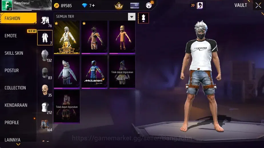 Free Fire Accounts Indonesia|M1887-Emerald Power & Hand Of Hope|Katan image 7