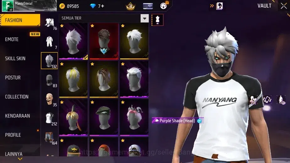 Free Fire Accounts Indonesia|M1887-Emerald Power & Hand Of Hope|Katan image 8