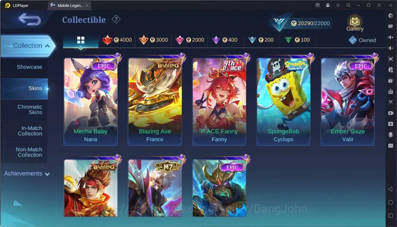 Mobile Legends: Bang Bang Accounts GlobalHero 56|Skin 61|Seasoned|Prime Granger|KOF K image 13