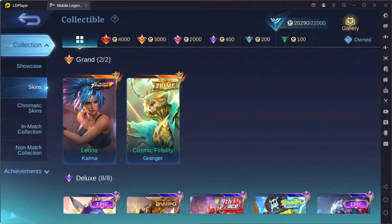 Mobile Legends: Bang Bang Accounts GlobalHero 56|Skin 61|Seasoned|Prime Granger|KOF K image 14