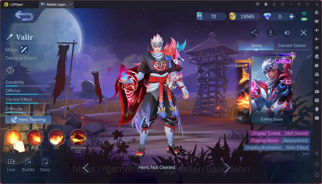 Mobile Legends: Bang Bang Accounts GlobalHero 56|Skin 61|Seasoned|Prime Granger|KOF K image 6