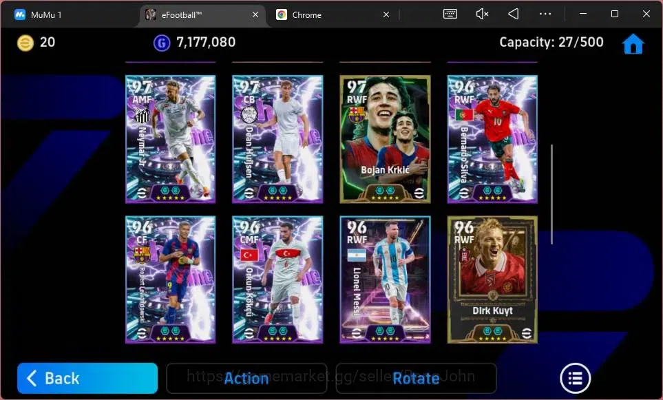 eFootball Accounts ANDROID|PW 3194|E-BT Ronaldinho Gaucho|E. Yaya Tou image 10