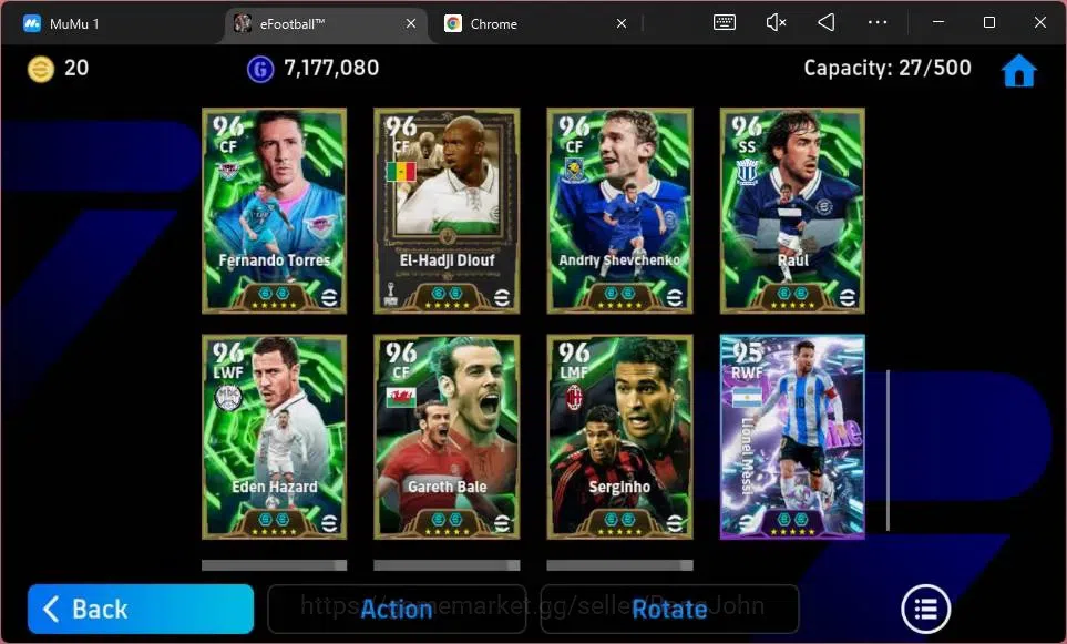 eFootball Accounts ANDROID|PW 3194|E-BT Ronaldinho Gaucho|E. Yaya Tou image 11