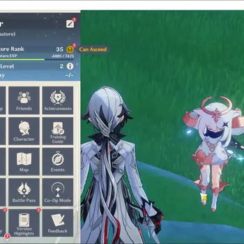 Genshin Impact Accounts Starter ASIA|AR 35|Starter 1 Limited Char (Arlecchino),Tignari)|MC Aether|48 Fragile Resin|Low