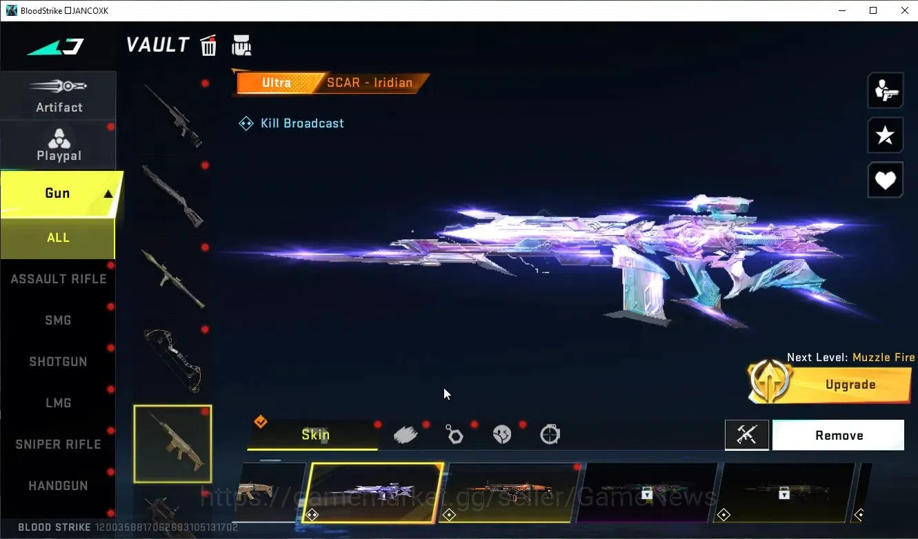 Blood Strike Accounts ASIA|15 ULTRA[VOLT,RAN,S868,UMP45,M1887,FAL,SCAR,E image 13