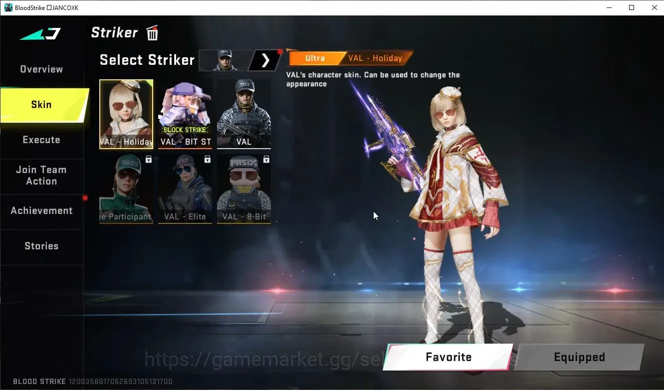 Blood Strike Accounts ASIA|15 ULTRA[VOLT,RAN,S868,UMP45,M1887,FAL,SCAR,E image 9