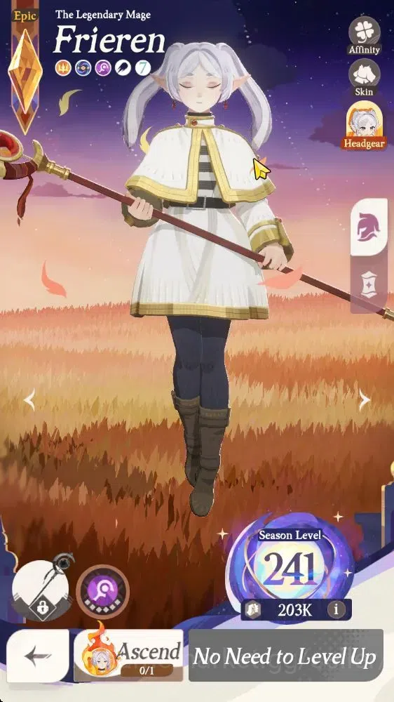 AFK Journey Accounts GLOBAL | Starter | Collab Frieren & Himmel | 1 Sup image 3