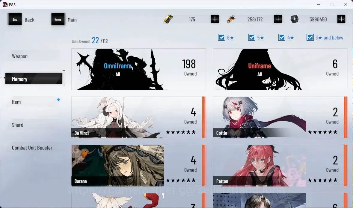 Punishing: Gray Raven Accounts ASIA | Lv64|Ready Gatcha|[S Lucia CW+Sign,S Lucia image 10
