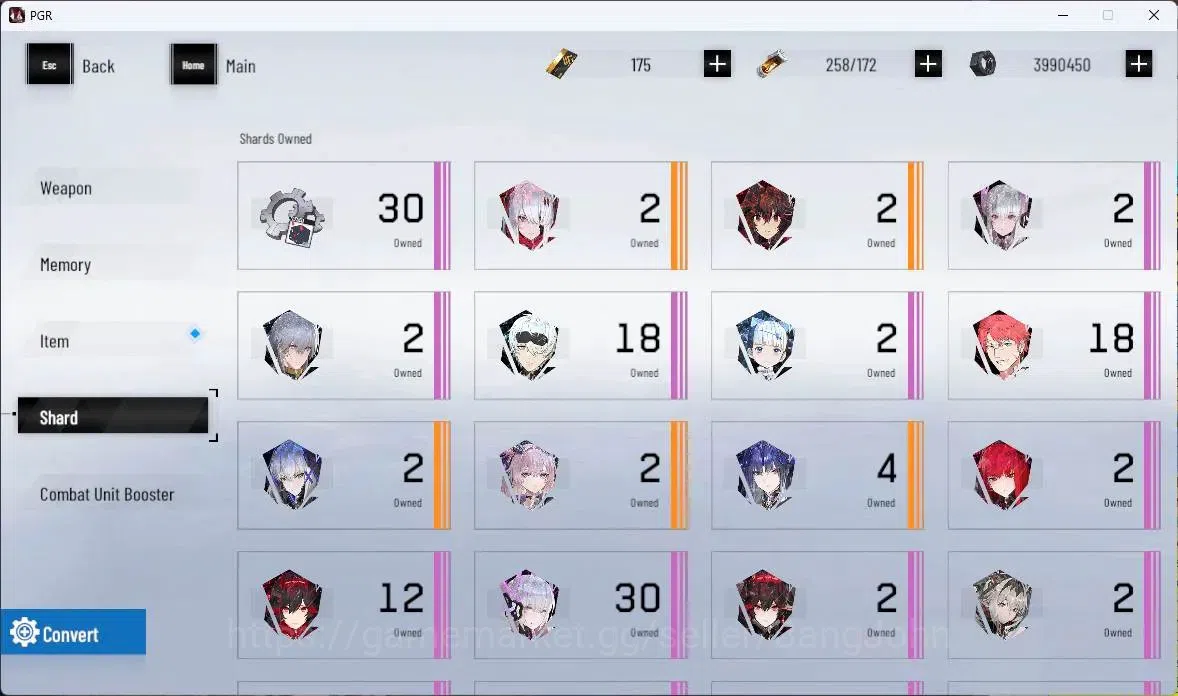Punishing: Gray Raven Accounts ASIA | Lv64|Ready Gatcha|[S Lucia CW+Sign,S Lucia image 13