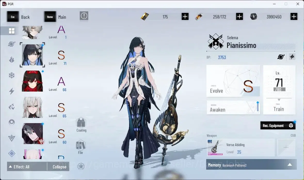 Punishing: Gray Raven Accounts ASIA | Lv64|Ready Gatcha|[S Lucia CW+Sign,S Lucia image 4