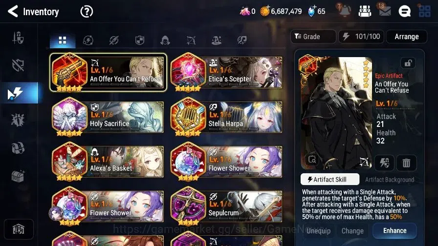 Epic Seven Accounts GLOBAL Unverif|New Era|2 ML(Salome,Martial Artist  image 10