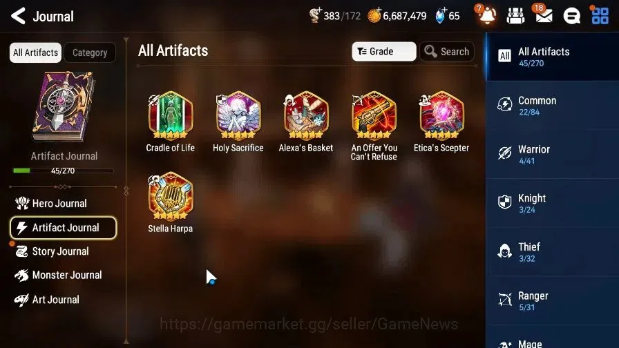 Epic Seven Accounts GLOBAL Unverif|New Era|2 ML(Salome,Martial Artist  image 7