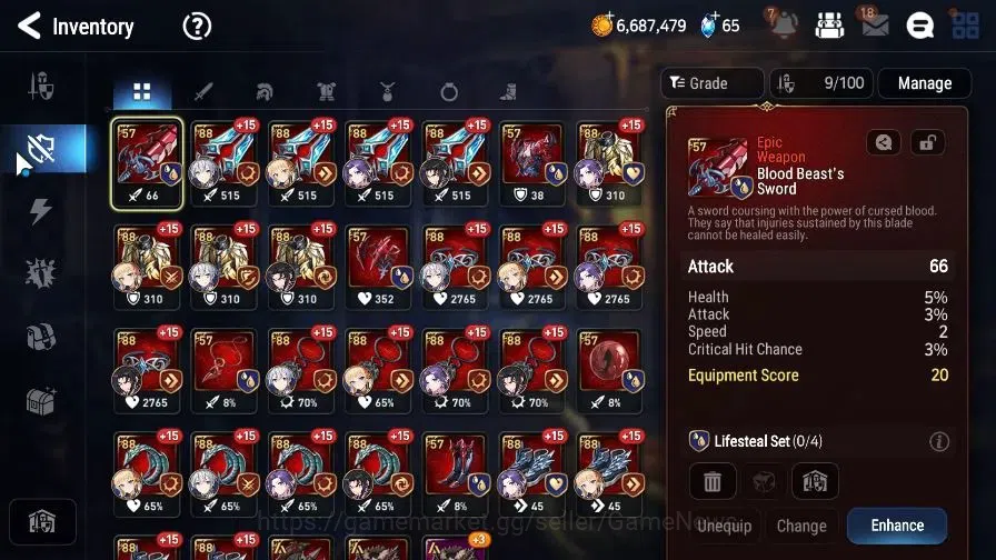 Epic Seven Accounts GLOBAL Unverif|New Era|2 ML(Salome,Martial Artist  image 9