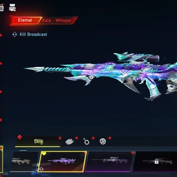 Blood Strike Accounts Starter Asia|Eternal [Kala-Whisper,MP7-Tidesong]Lv2+Ultra Melee Staff+Collab AOT Female,M4A1 Bof+Many