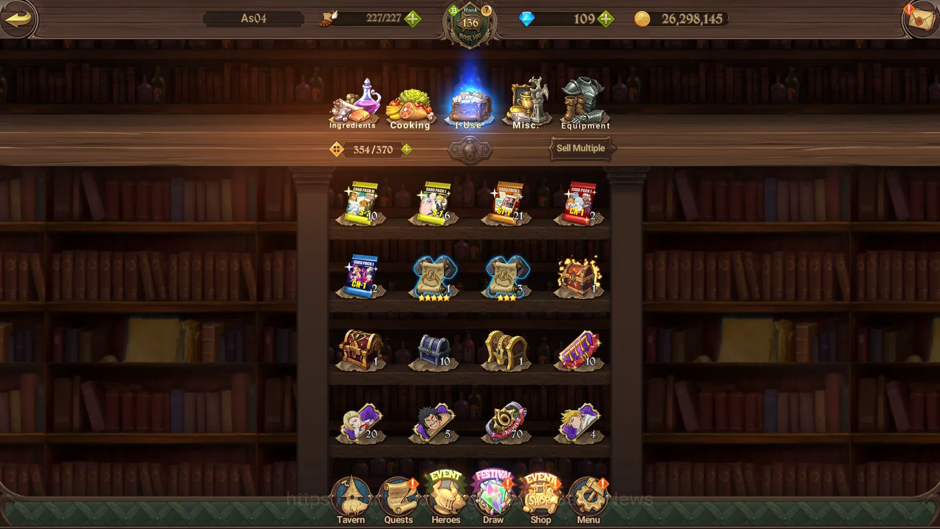 The Seven Deadly Sins: Grand Cross Accounts Asia|6MCC|2LR 5UR 100gem|Solev,Eminence,AOT,Slime image 4