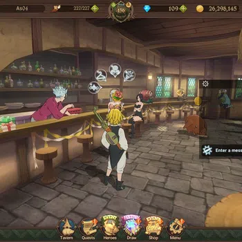 The Seven Deadly Sins: Grand Cross Endgame Asia|6MCC|2LR 5UR 100gem|Solev,Eminence,AOT,Slime  image 1