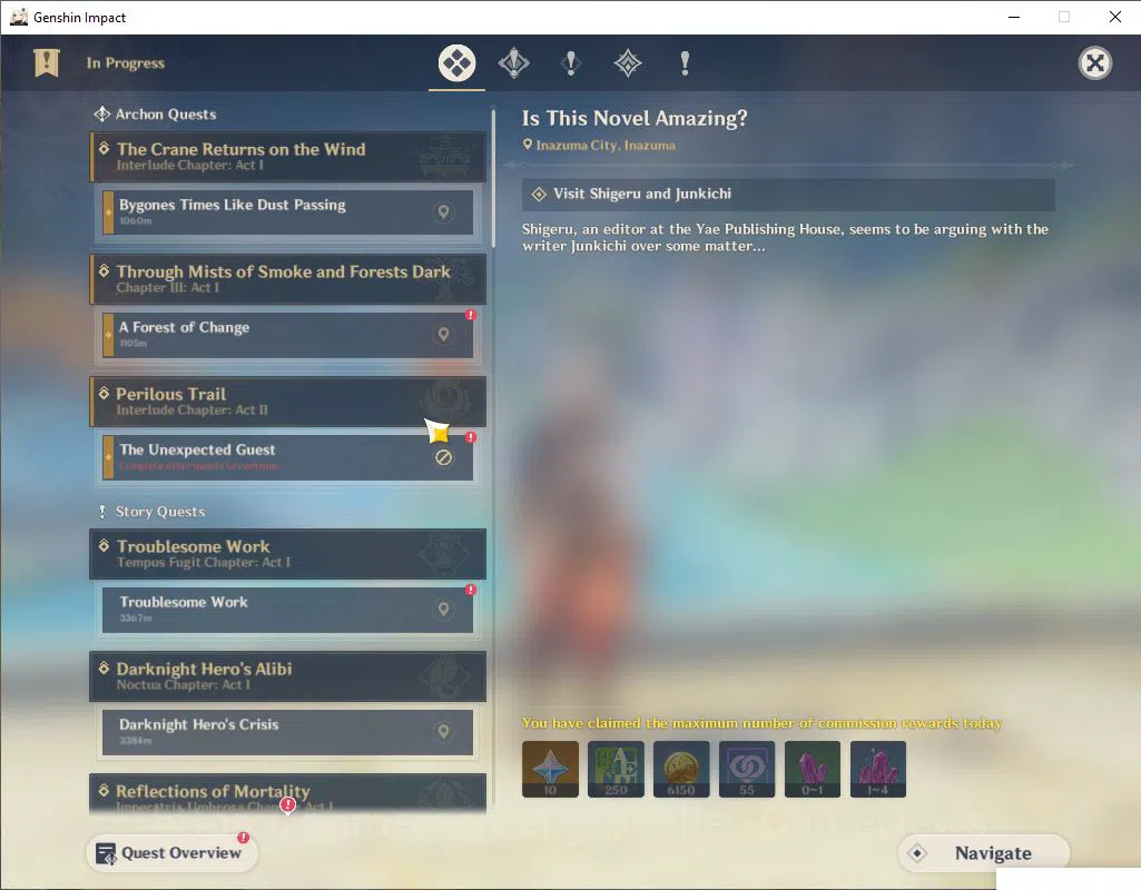 Genshin Impact Accounts ASIA|AR 55|7 Limited+3(*5Weapon)|Wanderer+Sign.Kaz image 10