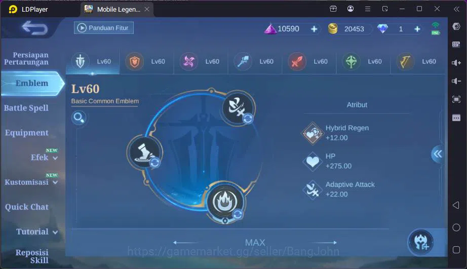 Mobile Legends: Bang Bang Accounts Hero 87|Skin 174|Sanrio Angela-Floryn,Lightborn Gr image 9