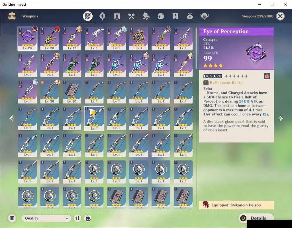 Genshin Impact Accounts Starter Account | ASIA | AR 22 | BD Unset | 2 Limi image 3