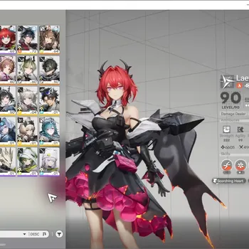 Arknights: Endfield Accounts ASIA|Lv 52|6 SSR 3 Limit + 11 (*6Weapon)|Laevatain+Sign,Gilberta,Zhuang Fangyi|2K Ars|1 Wp