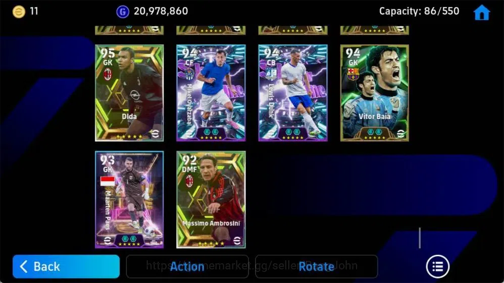 eFootball Accounts Mobile|PW 3253|Lionel Messi BigT'21,Antonie Griezm image 14