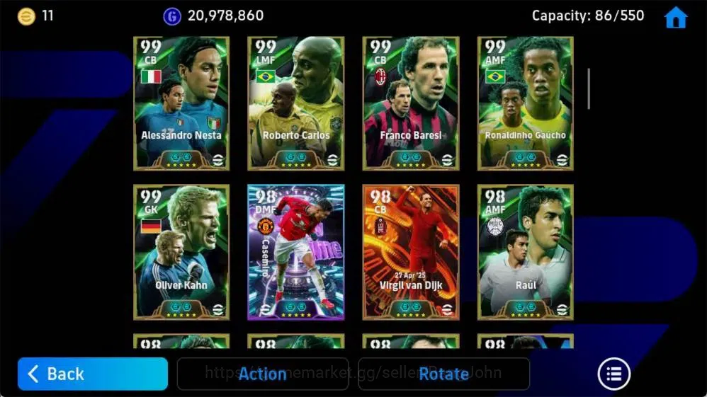 eFootball Accounts Mobile|PW 3253|Lionel Messi BigT'21,Antonie Griezm image 5