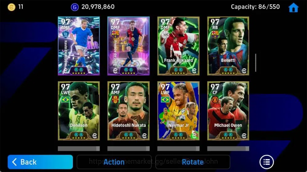 eFootball Accounts Mobile|PW 3253|Lionel Messi BigT'21,Antonie Griezm image 7